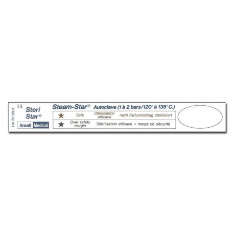 INDICATEUR STEAM STAR - autoclave